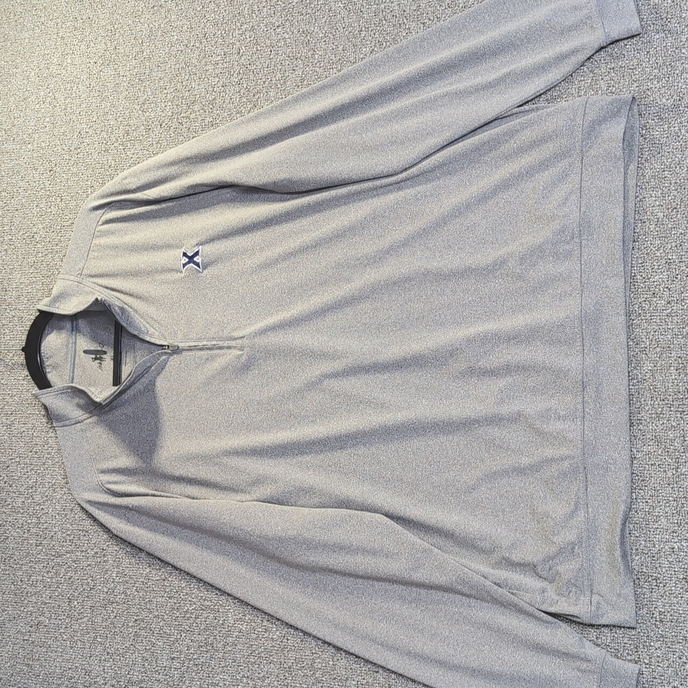 johnnie-O Xavier University Flex Performance Stretch 1/4 Zip Pullover Size XL
